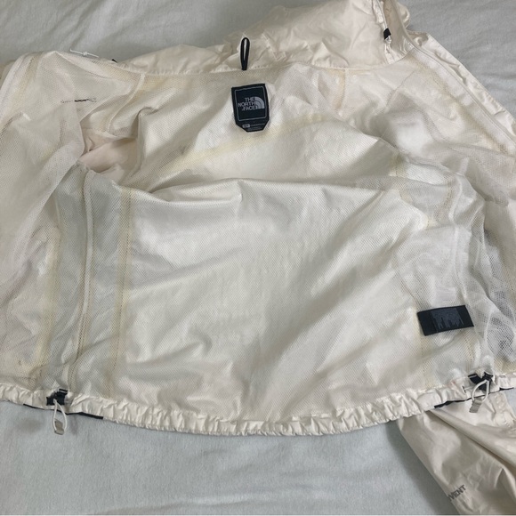 The North Gace Women’s Hyvent  S/P Jacket Full Zip white and Black - Picture 8 of 16